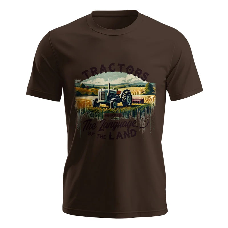 Tractors Whisper The Language Of The Land 2 - Unisex Jersey Short Sleeve Tee