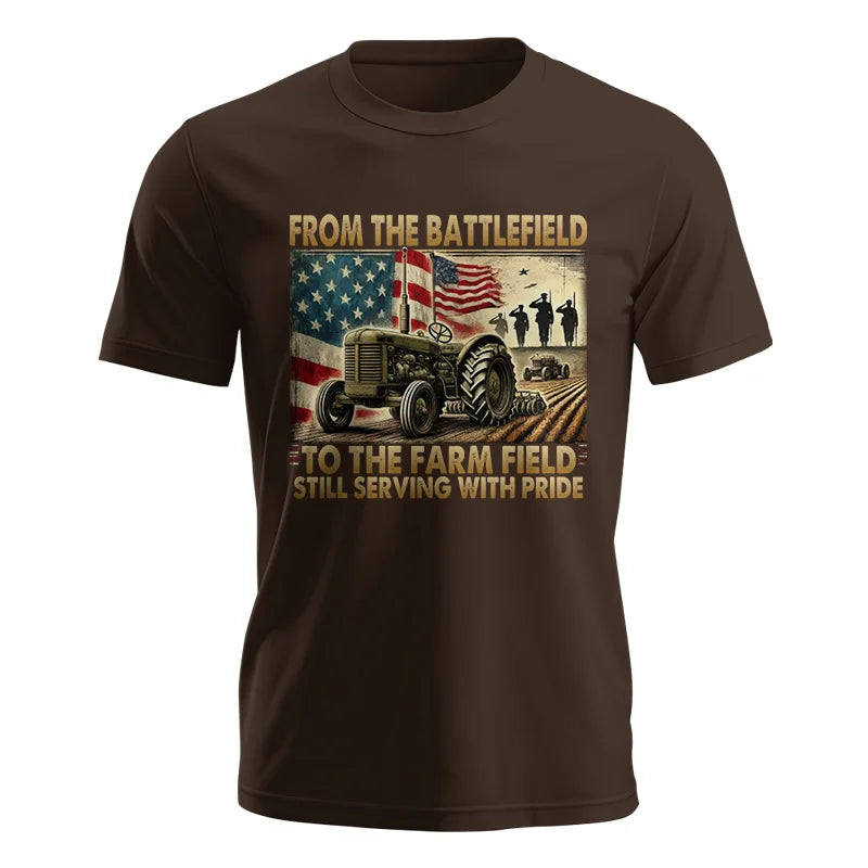 Veteran Farmer From The Battlefield To The Farm Field 1 - Unisex Jersey Short Sleeve Tee