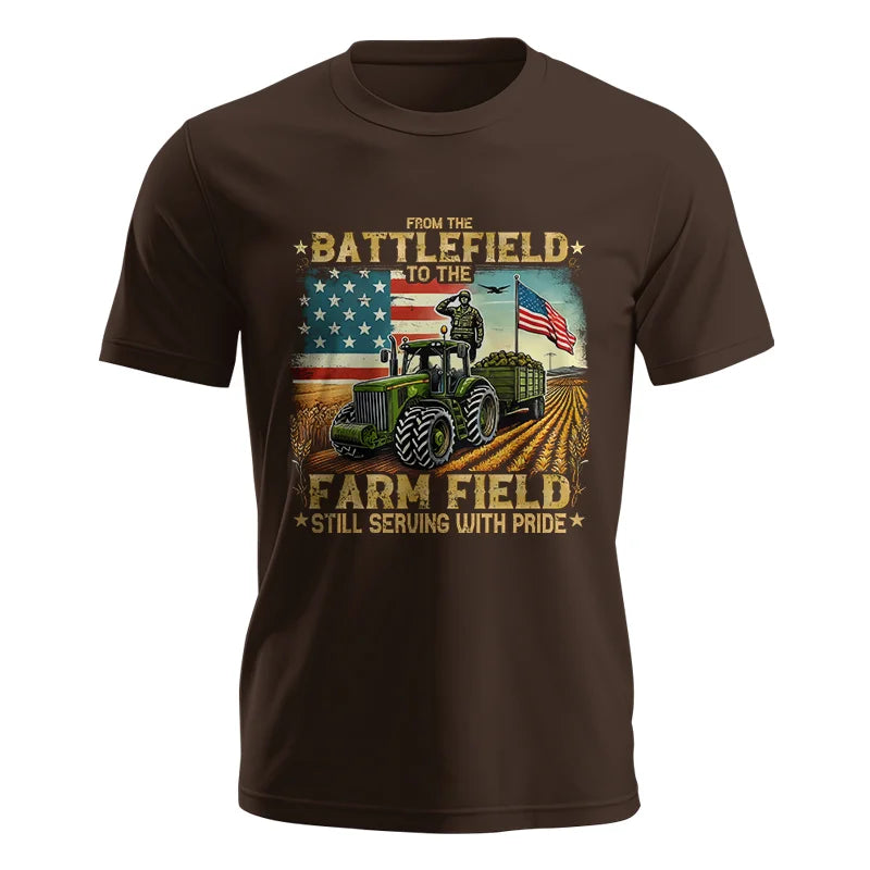 Veteran Farmer From The Battlefield To The Farm Field 2 - Unisex Jersey Short Sleeve Tee