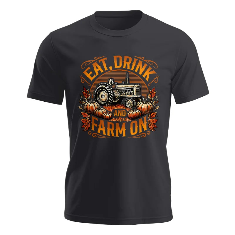 Eat Drink and Farm On 2 - Unisex Jersey Short Sleeve Tee