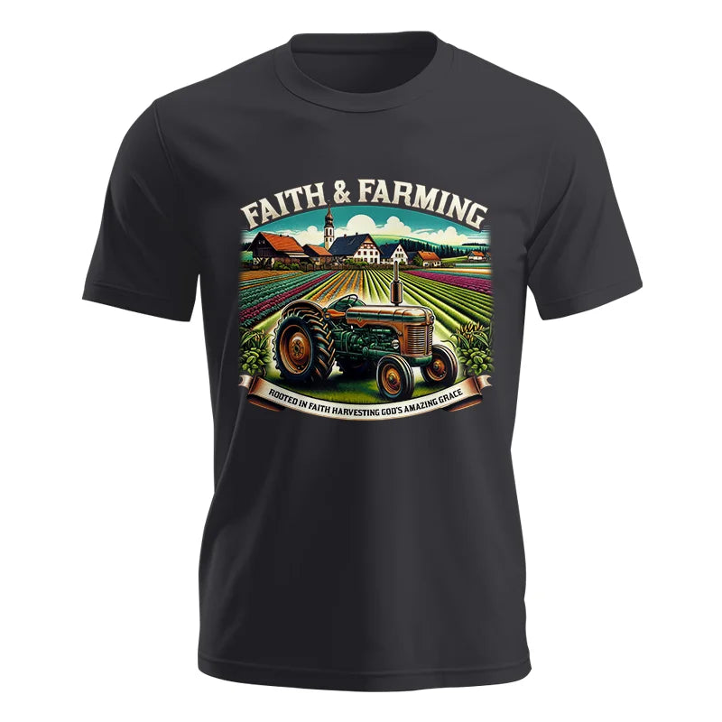 Image of Faith And Farming 4 - Unisex Jersey Short Sleeve Tee