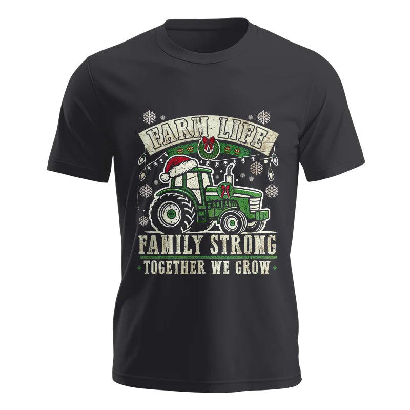 Image of Farm Life Family Strong Together We Grow - Unisex Jersey Short Sleeve Tee