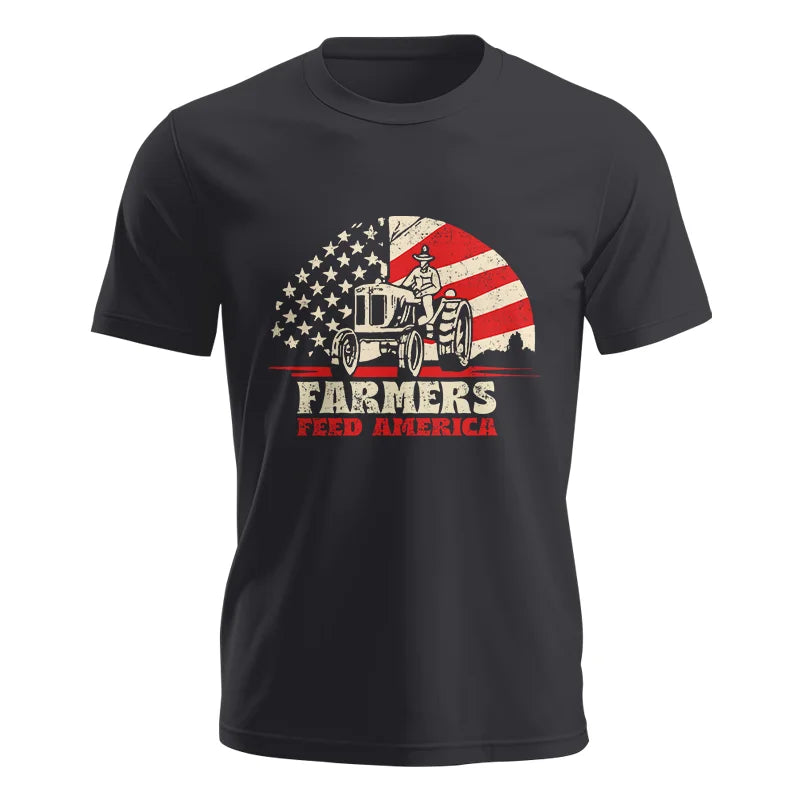 Image of Farmers Feed America Support Farmers - Unisex Jersey Short Sleeve Tee