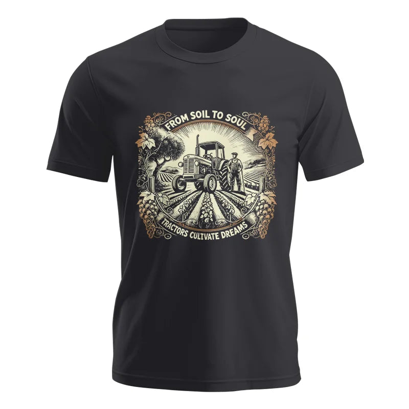 From Soil To Soul_Tractors Cultivate Dreams 2 - Unisex Jersey Short Sleeve Tee