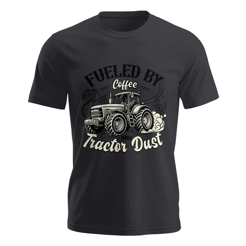 Fueled By Coffee And Tractor Dust 2 - Unisex Jersey Short Sleeve Tee