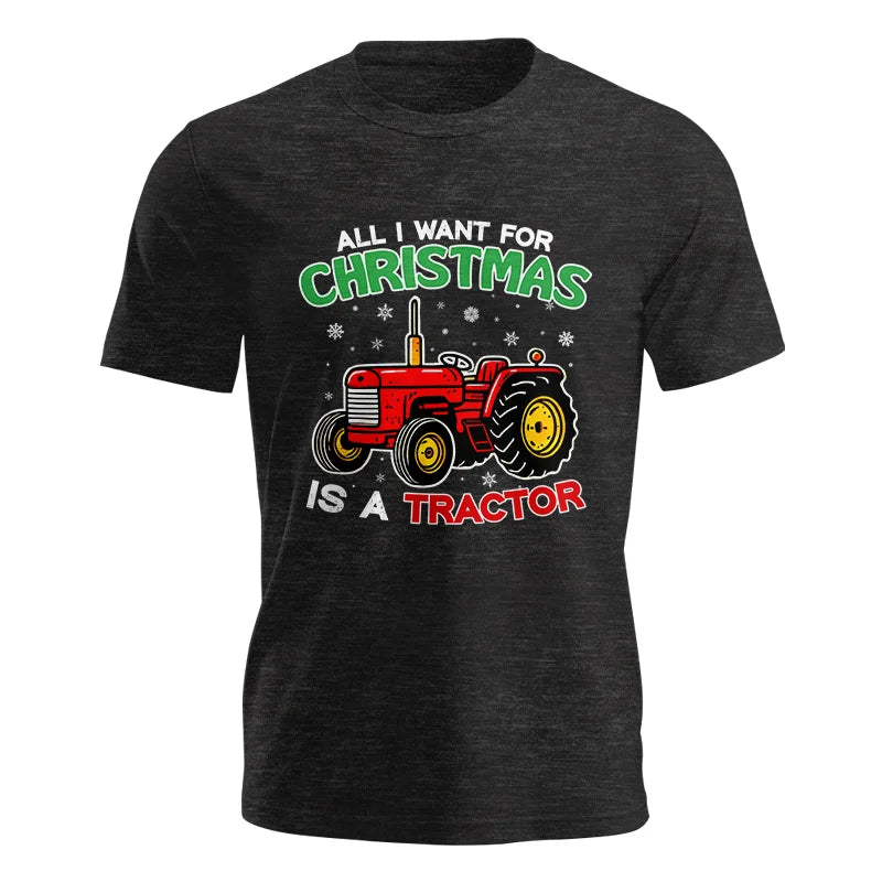 Image of All I Want For Christmas Is A Tractor - Unisex Jersey Short Sleeve Tee