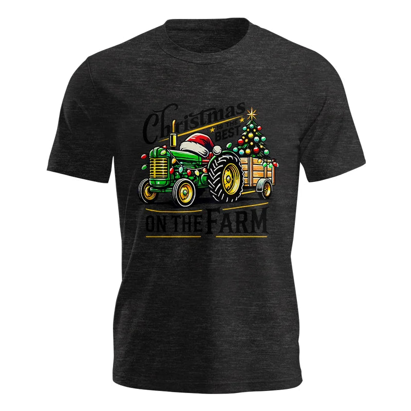 Image of Christmas Is The Best On The Farm 3 - Unisex Jersey Short Sleeve Tee