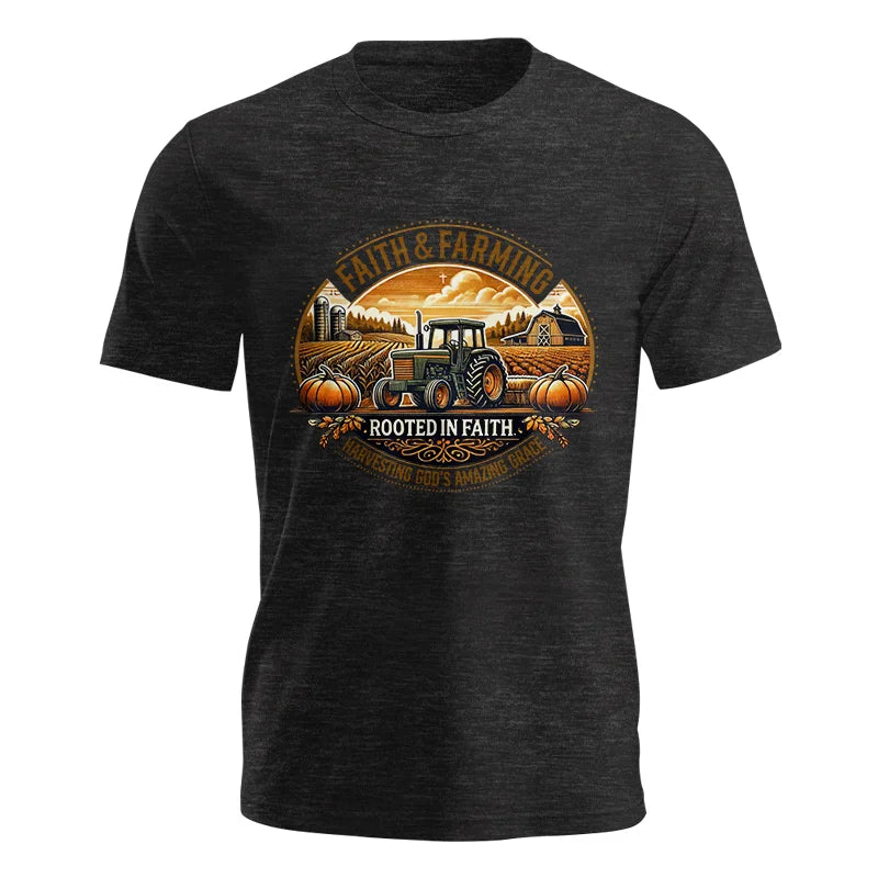 Image of Faith And Farming 1 - Unisex Jersey Short Sleeve Tee