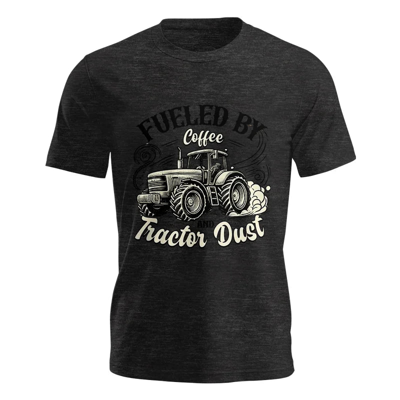 Fueled By Coffee And Tractor Dust 2 - Unisex Jersey Short Sleeve Tee