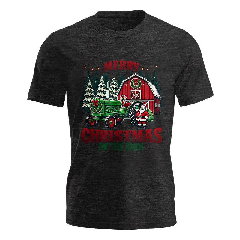 Merry Christmas On The Farm 3 - Unisex Jersey Short Sleeve Tee