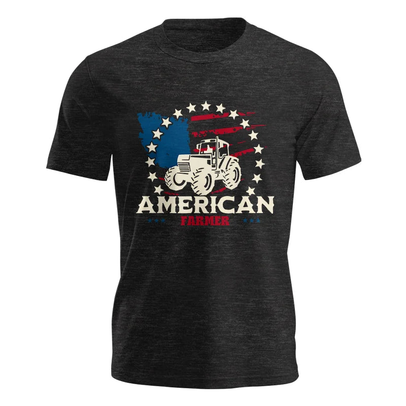 Image of Proud To Be An American Farmer Citizen Veteran - Unisex Jersey Short Sleeve Tee