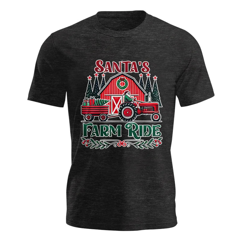 Santa's Farm Ride 1 - Unisex Jersey Short Sleeve Tee