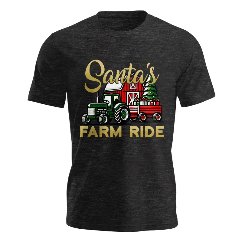 Image of Santa's Farm Ride 2 - Unisex Jersey Short Sleeve Tee