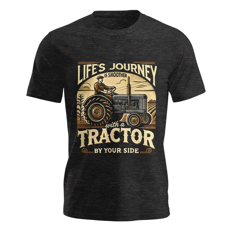 Image of Smoother With A Tractor By Your Side - Unisex Jersey Short Sleeve Tee