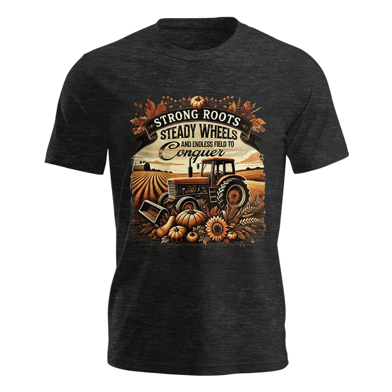 Thanksgiving Farmer Endless Fields To Conquer 2 - Unisex Jersey Short Sleeve Tee