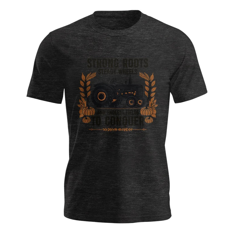 Thanksgiving Farmer Endless Fields To Conquer 5 - Unisex Jersey Short Sleeve Tee