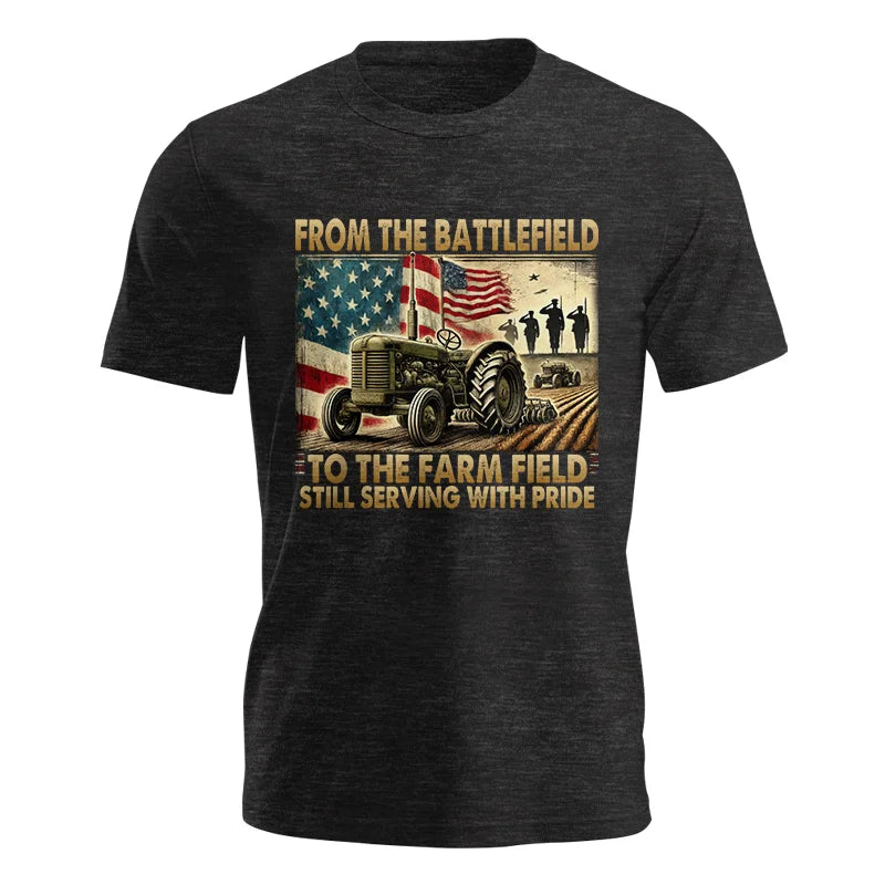 Veteran Farmer From The Battlefield To The Farm Field 1 - Unisex Jersey Short Sleeve Tee