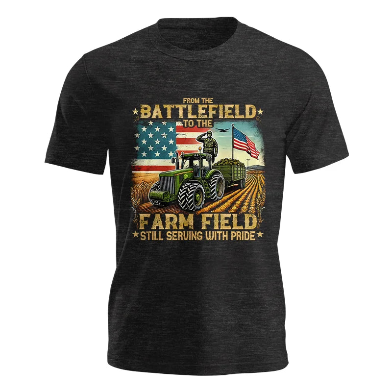 Veteran Farmer From The Battlefield To The Farm Field 2 - Unisex Jersey Short Sleeve Tee