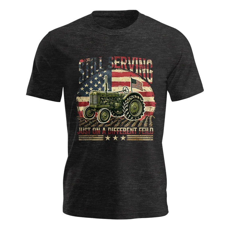 Image of Veteran Farmer Still Serving 10 - Unisex Jersey Short Sleeve Tee