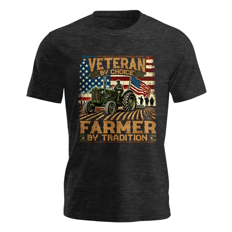 Veteran Farmer Veteran By Choice_Farmer By Tradition - Unisex Jersey Short Sleeve Tee