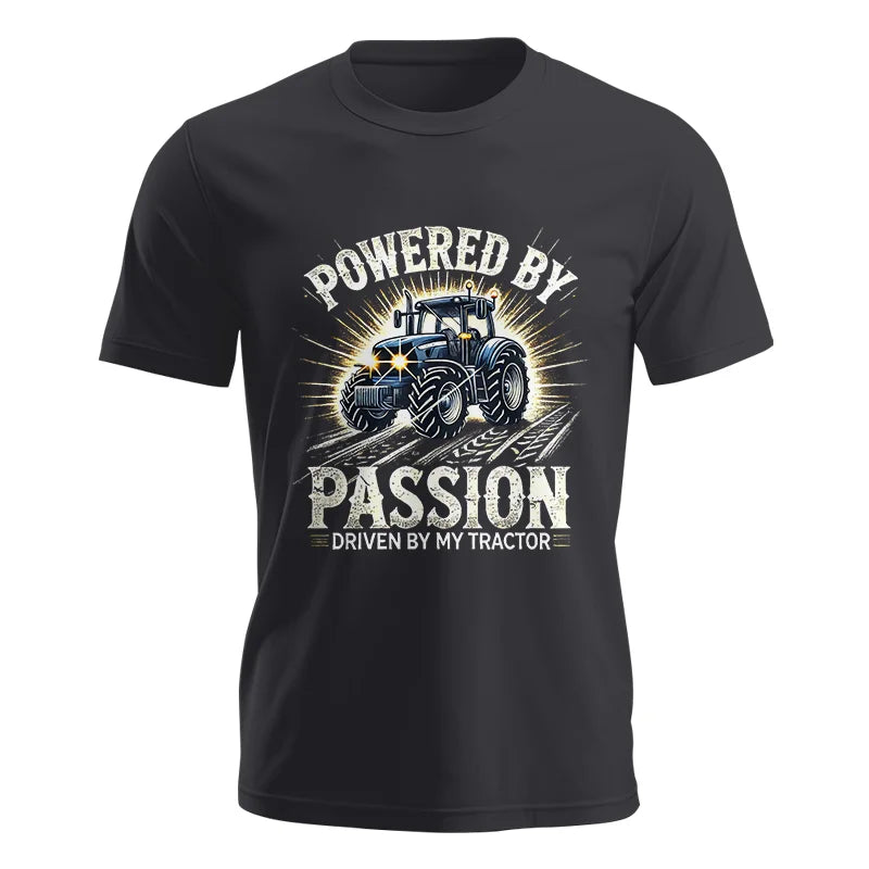 Powered By Passion Driven By My Tractor - Unisex Jersey Short Sleeve Tee