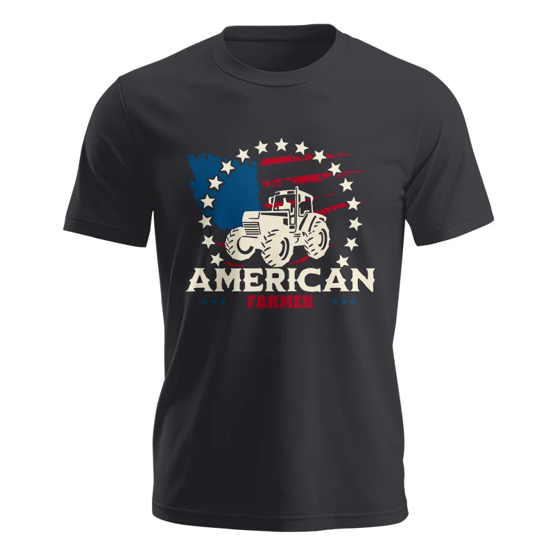 Proud To Be An American Farmer Citizen Veteran - Unisex Jersey Short Sleeve Tee