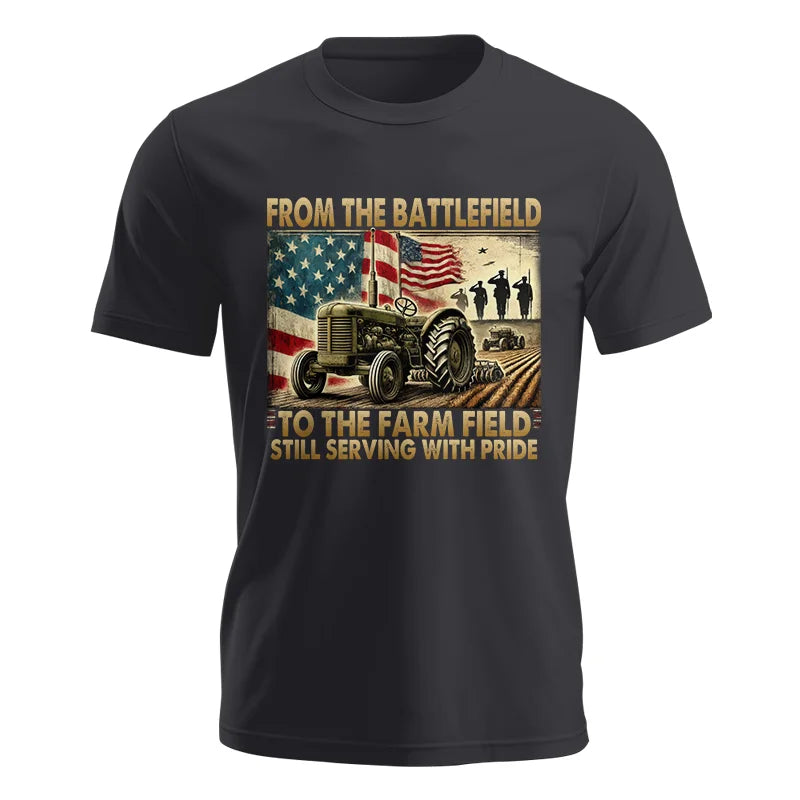 Veteran Farmer From The Battlefield To The Farm Field 1 - Unisex Jersey Short Sleeve Tee