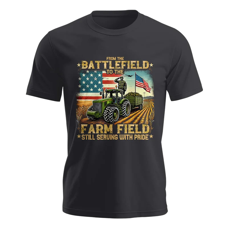 Image of Veteran Farmer From The Battlefield To The Farm Field 2 - Unisex Jersey Short Sleeve Tee