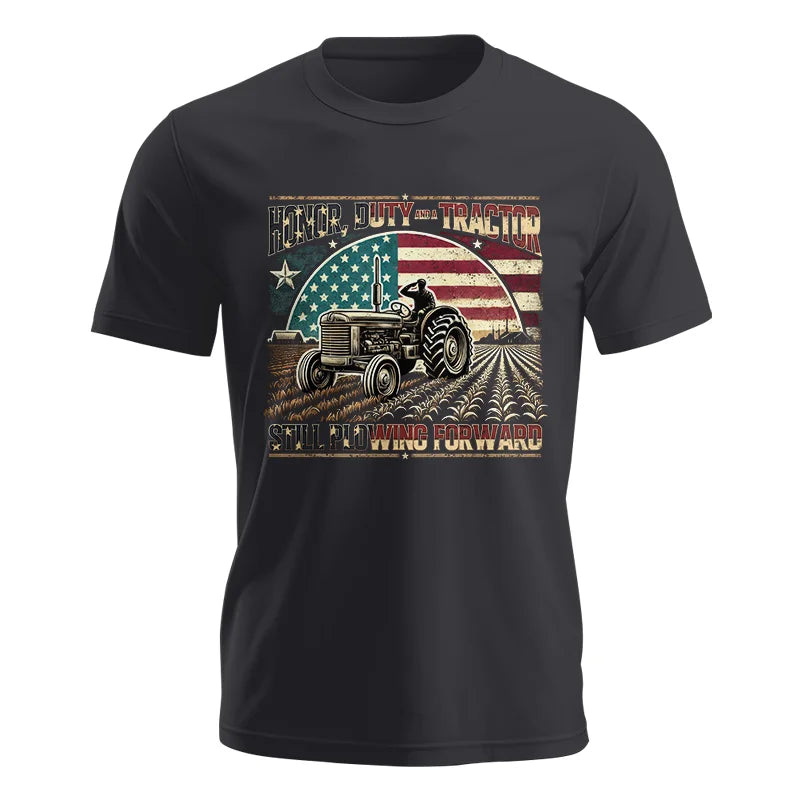 Veteran Farmer Honor Duty And A Tractor 1 - Unisex Jersey Short Sleeve Tee