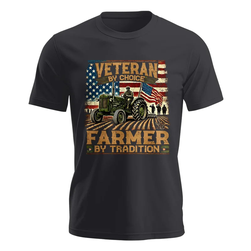 Veteran Farmer Veteran By Choice_Farmer By Tradition - Unisex Jersey Short Sleeve Tee