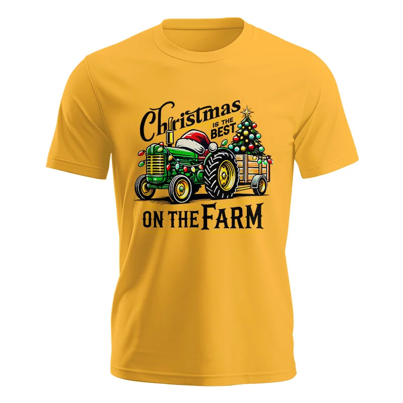 Image of Christmas Is The Best On The Farm 3 - Unisex Jersey Short Sleeve Tee