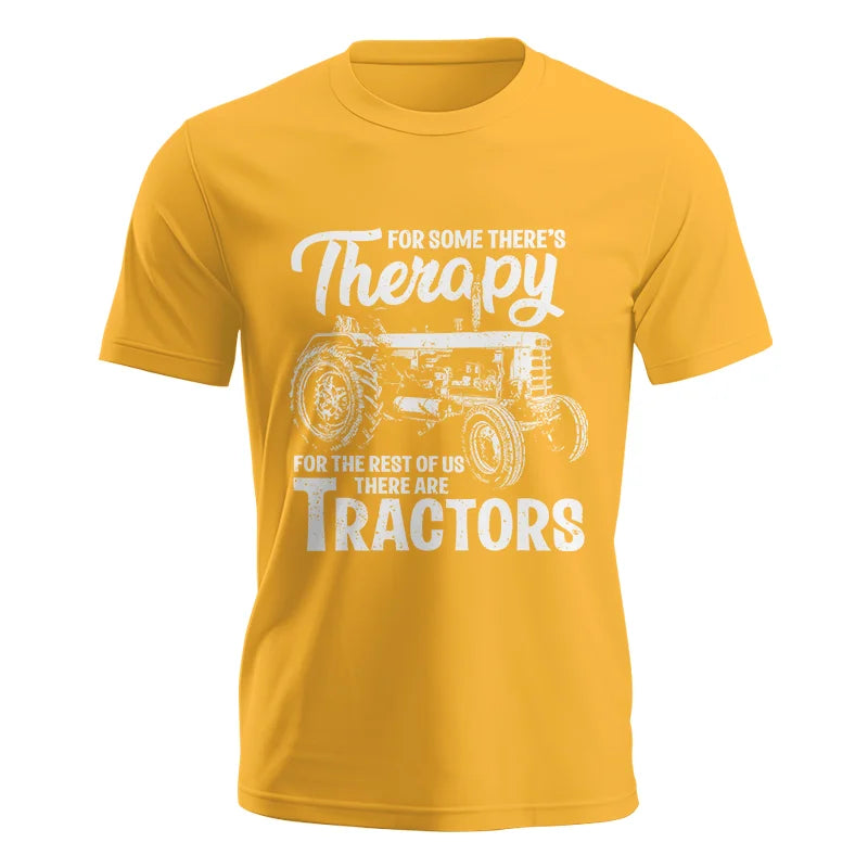 Funny Farmer Therapy Vintage Tractor Lover - Unisex Jersey Short Sleeve Tee