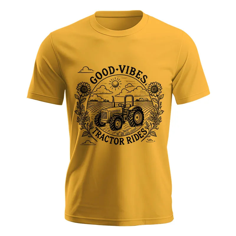 Image of Good Vibes Tractor Rides - Unisex Jersey Short Sleeve Tee