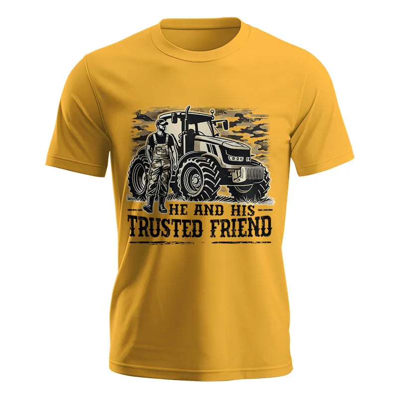 He and His Trusted Friend - Unisex Jersey Short Sleeve Tee