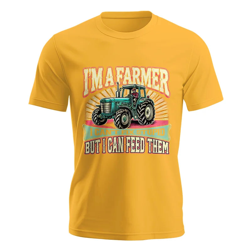 I'm A Farmer_Fix Stupid_Feed Them - Unisex Jersey Short Sleeve Tee