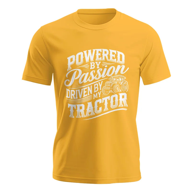 Image of Powered By Passion Driven By My Tractor 2 - Unisex Jersey Short Sleeve Tee