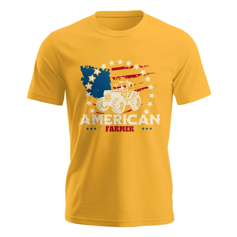 Proud To Be An American Farmer Citizen Veteran - Unisex Jersey Short Sleeve Tee