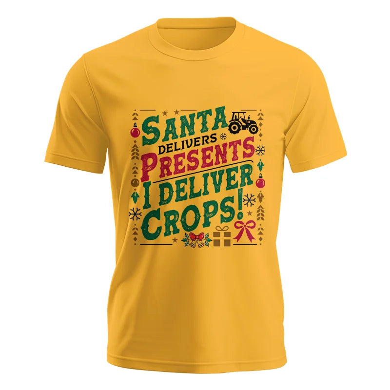 Santa Deliver Present I Deliver Crops! - Unisex Jersey Short Sleeve Tee