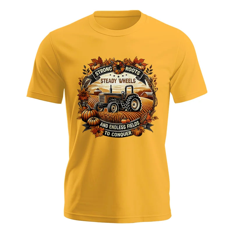 Thanksgiving Farmer Endless Fields To Conquer 1 - Unisex Jersey Short Sleeve Tee