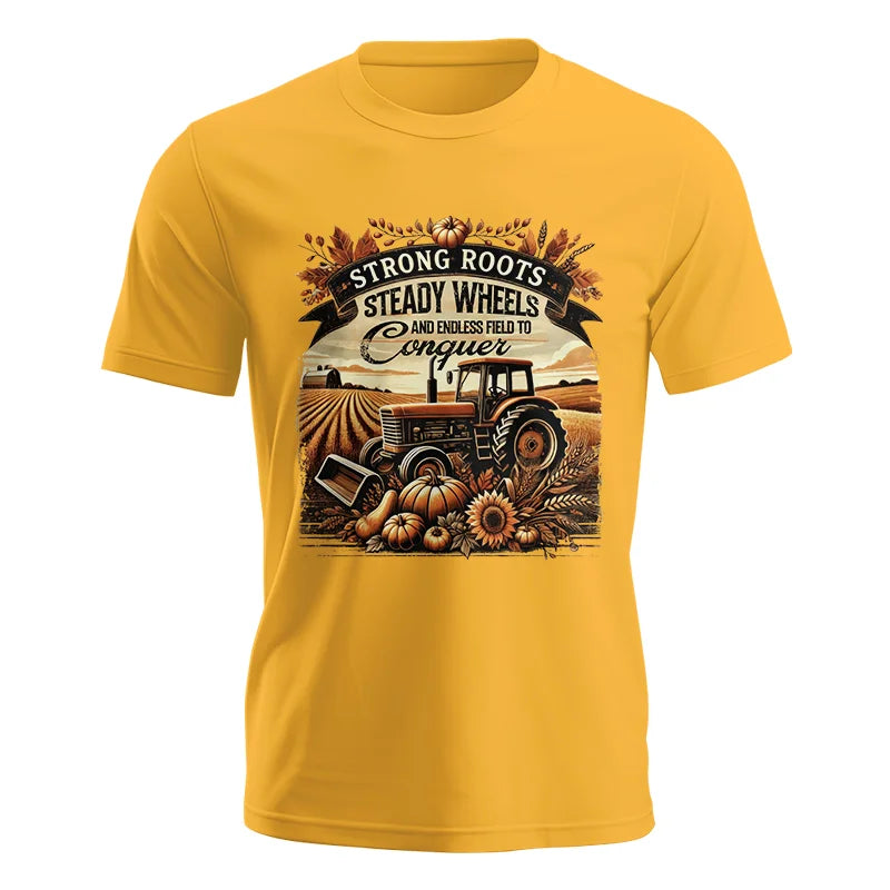 Thanksgiving Farmer Endless Fields To Conquer 2 - Unisex Jersey Short Sleeve Tee