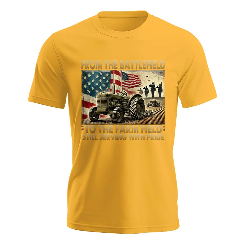 Veteran Farmer From The Battlefield To The Farm Field 1 - Unisex Jersey Short Sleeve Tee