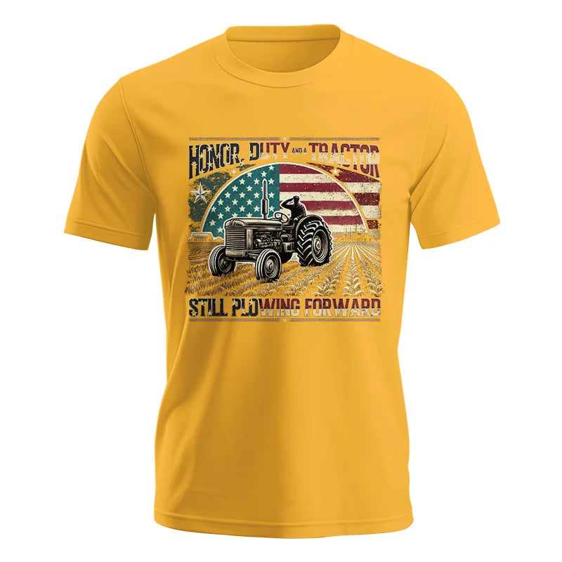 Veteran Farmer Honor Duty And A Tractor 1 - Unisex Jersey Short Sleeve Tee