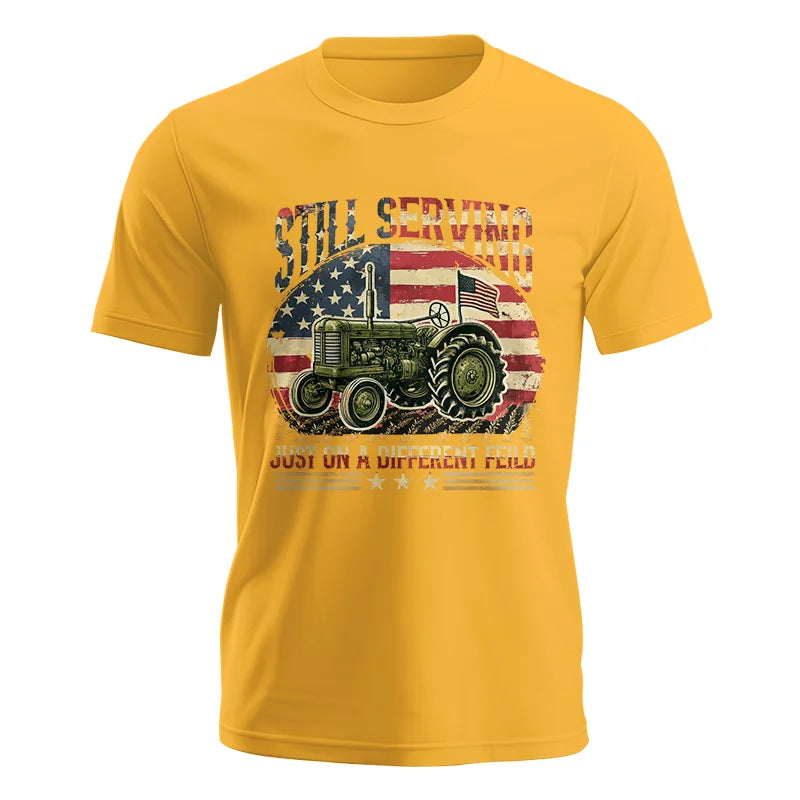 Image of Veteran Farmer Still Serving 10 - Unisex Jersey Short Sleeve Tee