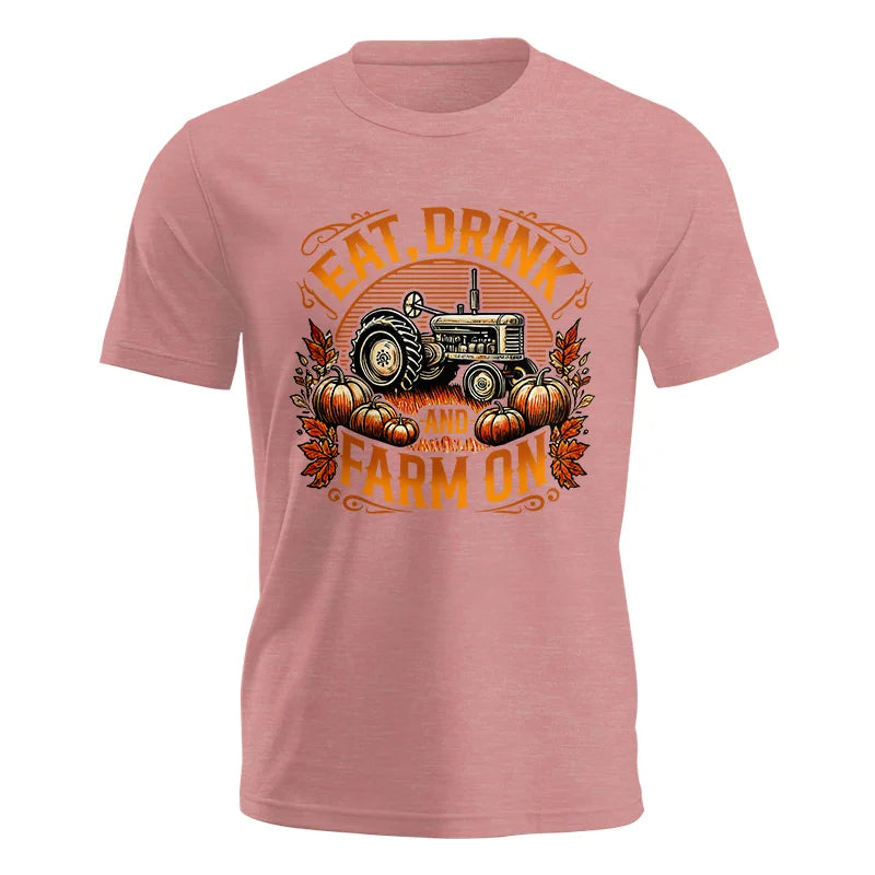 Eat Drink and Farm On 2 - Unisex Jersey Short Sleeve Tee