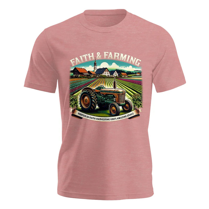 Faith And Farming 4 - Unisex Jersey Short Sleeve Tee