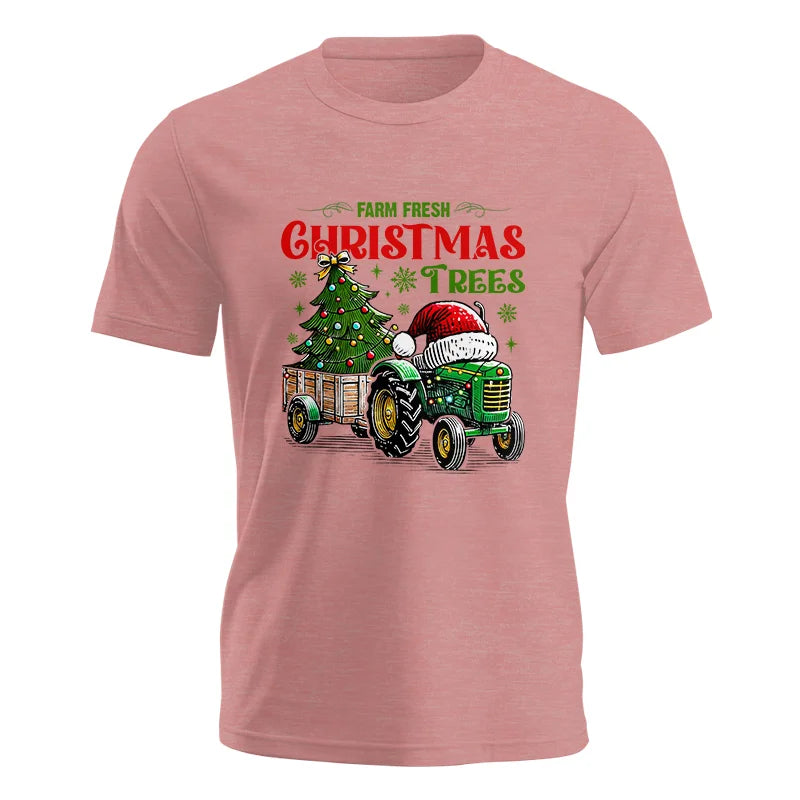 Image of Farm Fresh Christmas Trees - Unisex Jersey Short Sleeve Tee