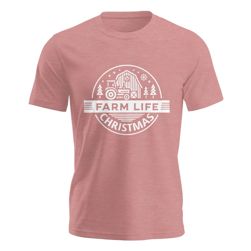 Image of Farm Life Christmas 1 - Unisex Jersey Short Sleeve Tee