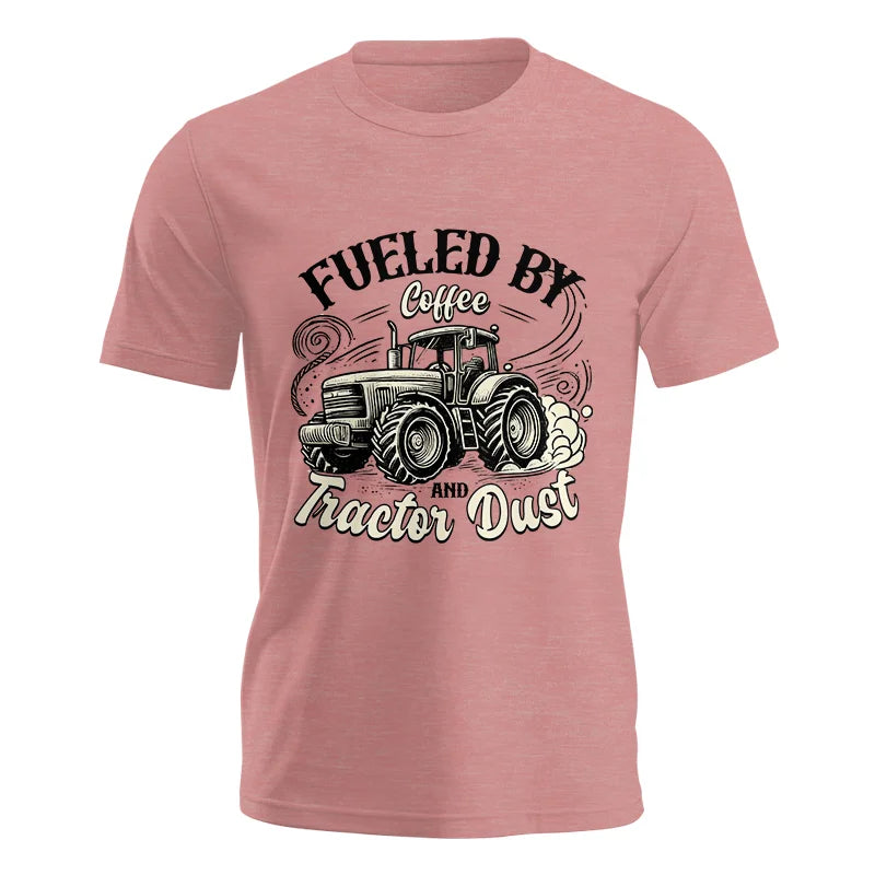 Fueled By Coffee And Tractor Dust 2 - Unisex Jersey Short Sleeve Tee