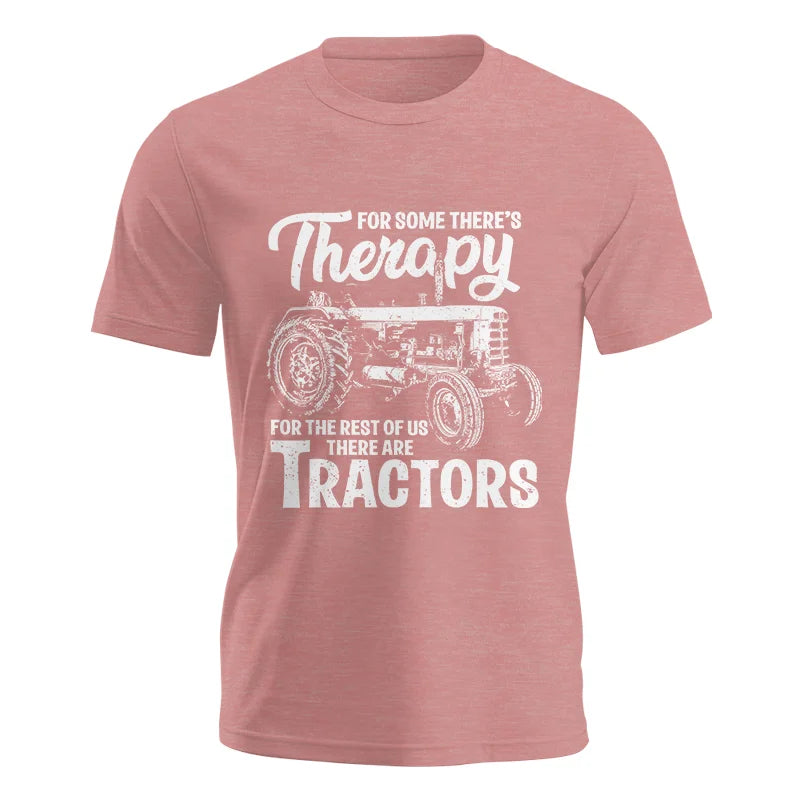 Funny Farmer Therapy Vintage Tractor Lover - Unisex Jersey Short Sleeve Tee