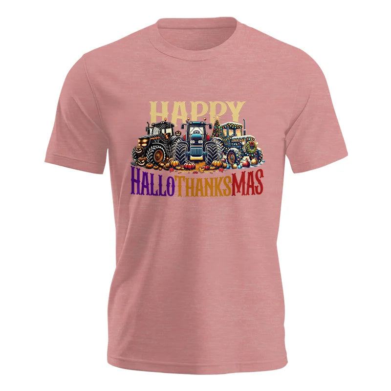 Happy HalloThanksMas - Unisex Jersey Short Sleeve Tee